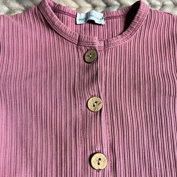 Oona Baby Girl Ribbed Romper (18-24M) - Picture 2 of 5